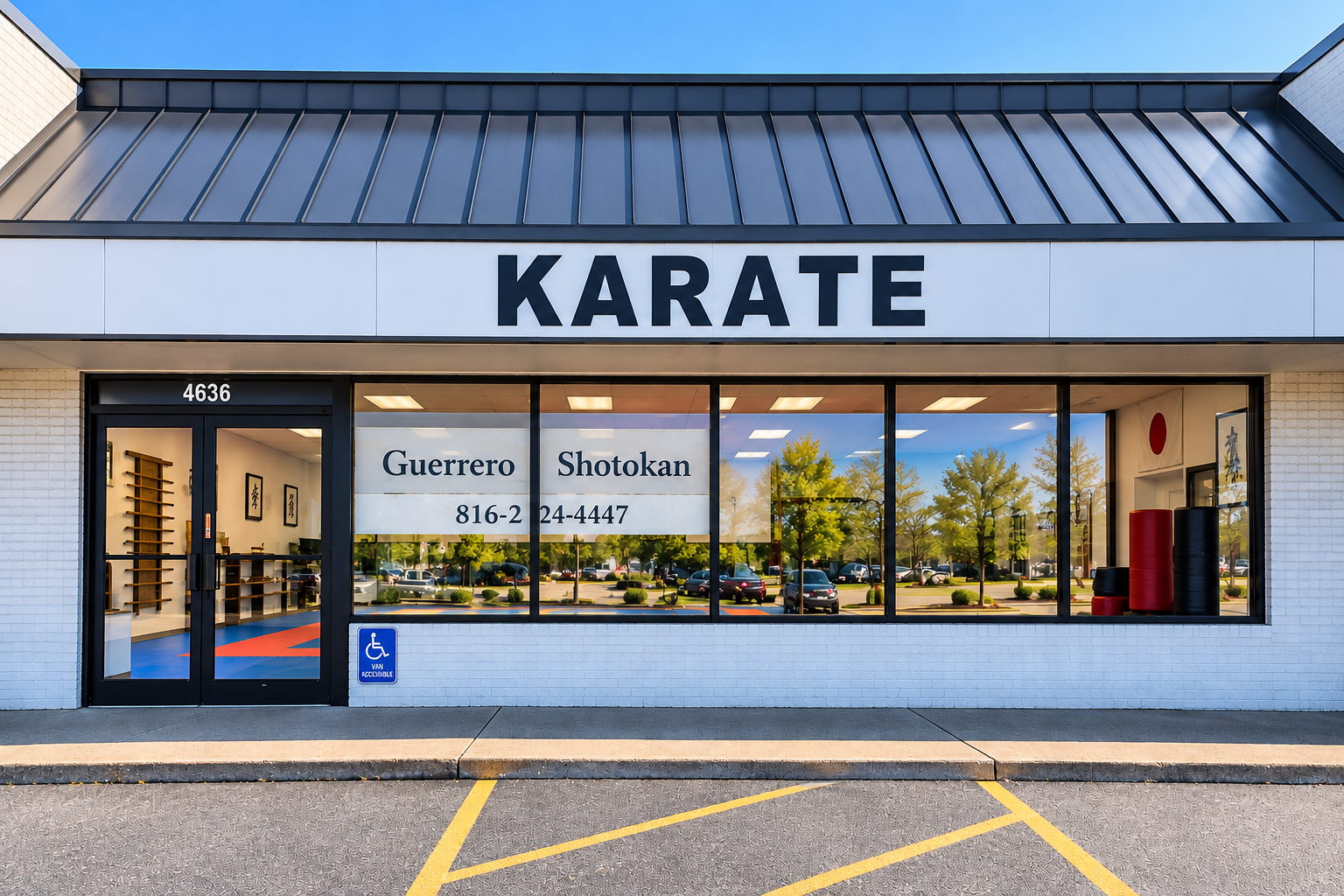 Guerrero’s Shotokan Karate storefront